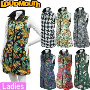 ラウドマウス ゴルフウェア レディース 中綿ワンピース