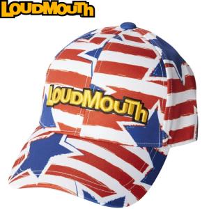 Loudmouth ラウドマウス ゴルフキャップ 763902-349　Independence Flag　インディペンデンスフラッグ　【ユニセックス/ゴルフウェア】｜golf-atlas