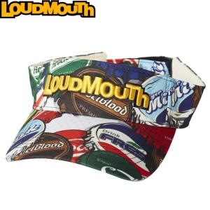 Loudmouth ラウドマウス サンバイザー 763903-354　Retro Crown　レトロクラウン　【ユニセックス/ゴルフウェア】｜golf-atlas