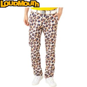 Loudmouth ラウドマウス　ストレッチツイル ロングパンツ 772300 334 Fuzzy Leopard ファジーレオパード【メンズ/ゴルフウェア】｜golf-atlas