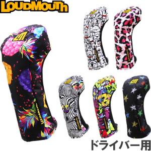 LOUDMOUTH ラウドマウス ドライバー用ヘッドカバー　LM-HC0009/DR　リバーシブルタイプ