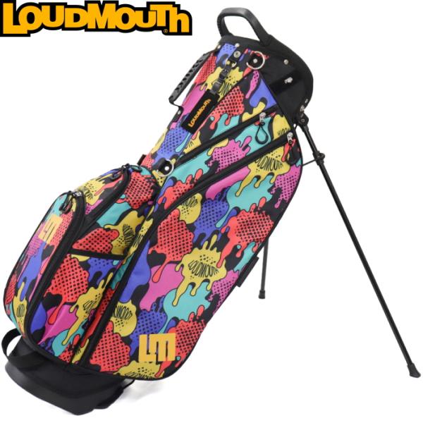 【限定販売カラー】LOUDMOUTH ラウドマウス　LM-CB0010　8.5型 スタンドキャディバ...