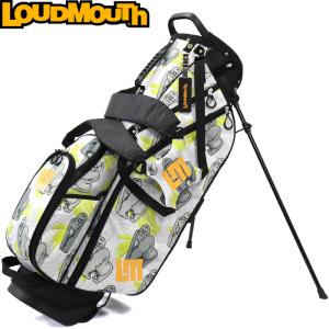 【限定カラー】LOUDMOUTH ラウドマウス　LM-CB0010　8.5型 スタンドキャディバッグ　Gorilla Yellow（462）ゴリライエロー