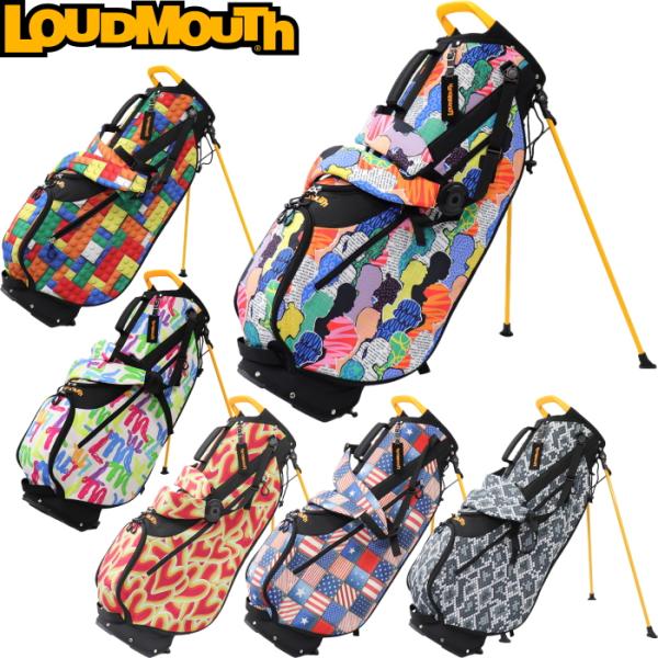 LOUDMOUTH ラウドマウス　LM-CB0029　8.5型 スタンドキャディバッグ