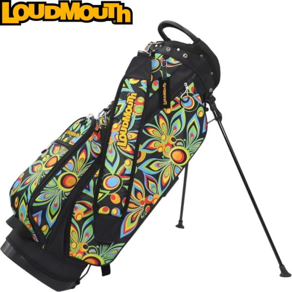 LOUDMOUTH ラウドマウス　LM-CB0031 スタンドキャディバッグ ShagadelicB...