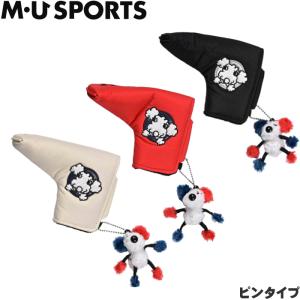 M・U SPORTS　MUスポーツ 703J6520 相良刺繍トンネルモチーフ ピンタイプ パターカバー｜golf-atlas