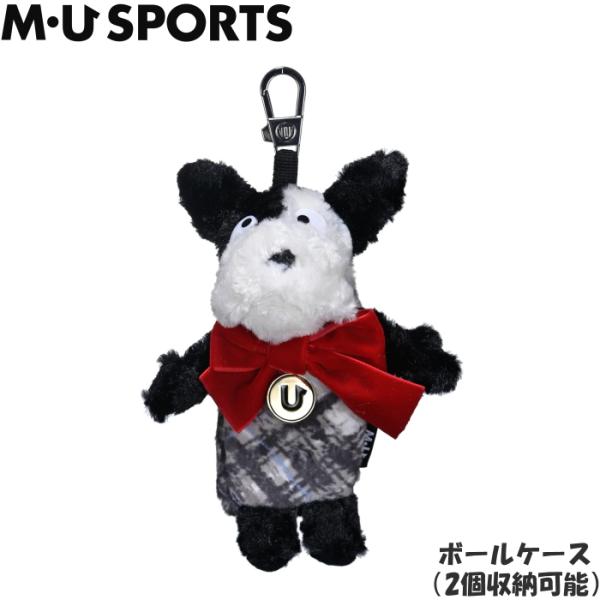 M・U SPORTS　MUスポーツ 703J6900 バイアスチェック柄Umo ボールホルダー　（ボ...
