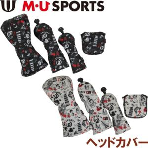 M・U SPORTS　MUスポーツ　703W3150　ヘッドカバー　（ドライバー用/フェアウェイウッド用/ユーティリティ用/パター用）  （703W3150S）　