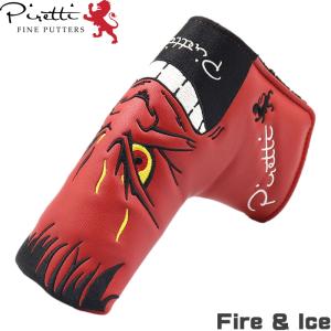 Piretti ピレッティ　Limited Edition Putter Cover Fire＆Ice　リミテッドエディション パターカバー ファイアアンドアイス｜golf-atlas