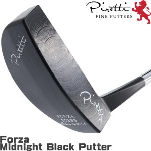 Piretti ピレッティ フォルツァ　ミッドナイトブラック パター  (Forza Midnight Black Putter）｜golf-atlas