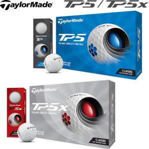 テーラーメイド  TP5/TP5X ゴルフボール 1ダース 日本正規品｜golf-atlas