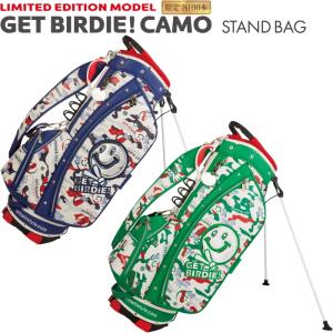 WINWIN STYLE　ウィンウィンスタイル　GET BIRDIE! CAMO　STAND BAG LEM  スタンドバッグ 【ゲットバーディーカモ/限定100本】｜golf-atlas