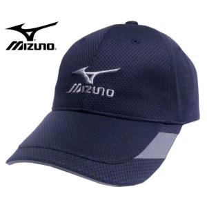 MIZUNO（ミズノ）　メッシュ ゴルフキャップ　ネイビー　C2JW115314｜SAKURASPORTS