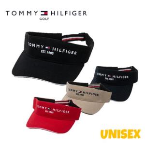 TOMMY HILFIGER GOLF トミーヒルフィガーゴルフ THMB3F52 UNISEX ユニセックス バイザーTHロゴ