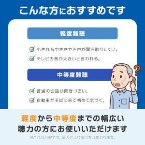 オンキヨー 補聴器 OHS-SC1 L 左耳用...の詳細画像2