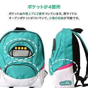 新幹線 リュックサック 電車 鉄道 グッズ キ...の詳細画像5