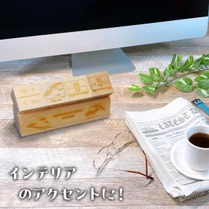 万年カレンダー 木製 ブロック キューブ しん...の詳細画像3