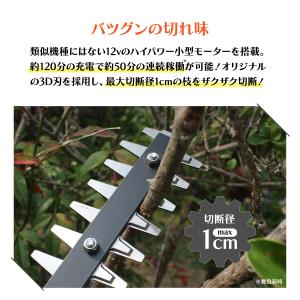 ヤードフォース 12Vコードレス2WAYバリカ...の詳細画像4
