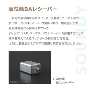 クリアネ・イージー 耳掛式集音器 SSBN-0...の詳細画像1
