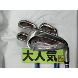 ダンロップ 【大人気】ゼクシオ11レディース　アイアン　5本/MP1100L  ブルー/A/30[3225]■神戸長田｜golf-ichiba