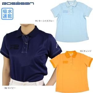 Rosasen（ロサーセン） ポロシャツ ポロ 「Rosasen/GOLF」片畦ニット