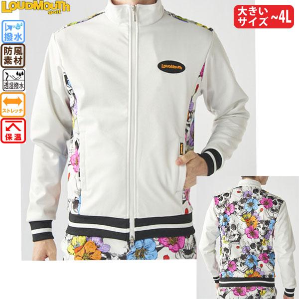 セール ゴルフウェア ブルゾン ラウドマウス 775204-452 ネオンスカルフラワーズ メンズ ...