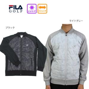 FILA（フィラ） メンズ ライトダウン ジャケット アウター 撥水加工