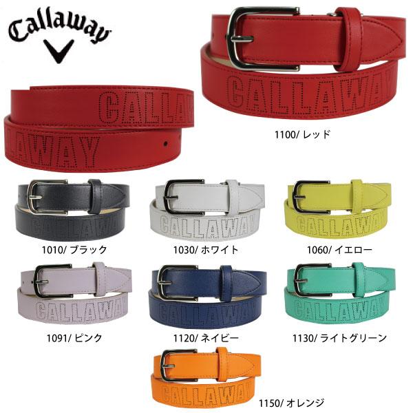セール ゴルフアクセサリー ゴルフベルト キャロウェイ C24192202 レディース ロゴパンチン...