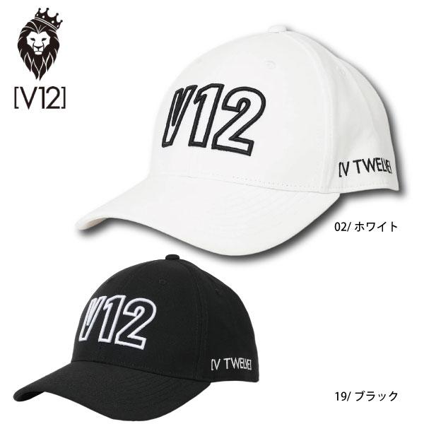 ゴルフキャップ ゴルフアクセサリー 帽子 V12 ヴィトゥエルヴ V122520-CP02 25秋冬...