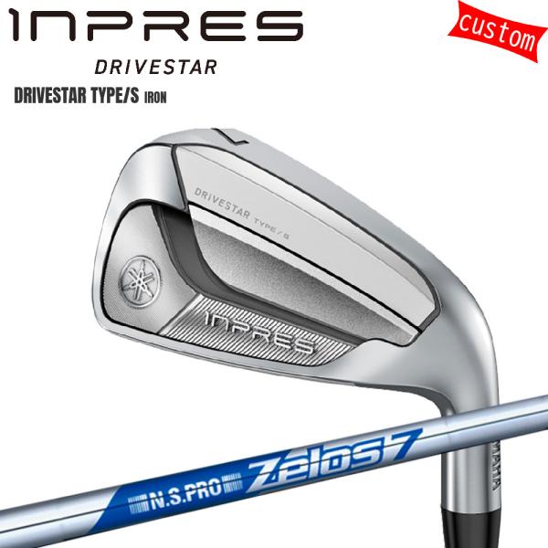 ゴルフクラブ ヤマハ インプレス ドライブスター タイプS アイアンN.S.PRO ZELOS 7 ...
