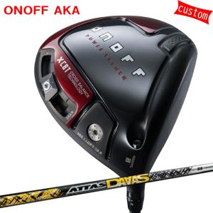 カスタム 24モデル ONOFF AKA ドライバー  ATTAS DAAAS アッタスダース 特注  オーダーカスタム品 赤オノフ カスタムグリップ｜golf-magazzino