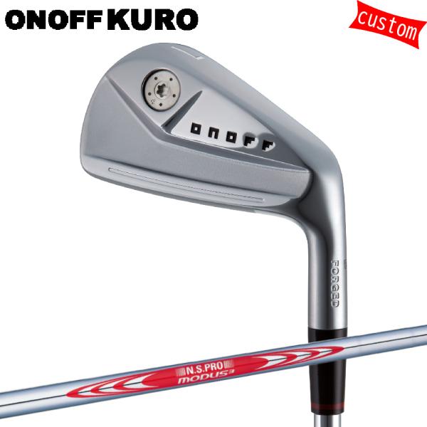 カスタム 24モデル ONOFF KURO アイアン  N.S.PRO MODUS3 TOUR120...