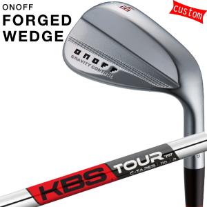 ゴルフクラブ カスタム 24モデル ONOFF フォージドウェッジKBS TOUR C TAPER 　FST JAPAN 特注  オーダーカスタム品 オノフ FORGED WEDGE 通常グリップ｜golf-magazzino