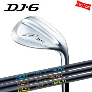 ゴルフクラブ カスタム フォーティーン ウェッジ ニッケルクロムメッキ DJ-6　FOURTEEN GOLF FT-40i/50i/60i カーボンシャフト｜golf-magazzino