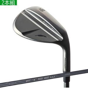 ゴルフクラブ カスタム 2本組 フォーティーン ウェッジ ニッケルクロムメッキ ガンブラック RM-α　FOURTEEN GOLF FT-62w　カーボンシャフト｜golf-magazzino