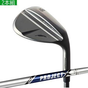 ゴルフクラブ カスタム 2本組 フォーティーン ウェッジ ニッケルクロムメッキ ガンブラック RM-α　FOURTEEN GOLF プロジェクトX｜golf-magazzino