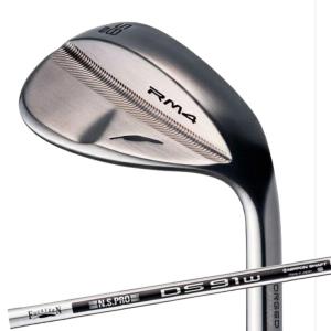 カスタム フォーティーンウェッジ RM-4 ライトブラック　WEDGE FOURTEEN GOLF DS-91w スチールシャフト｜golf-magazzino