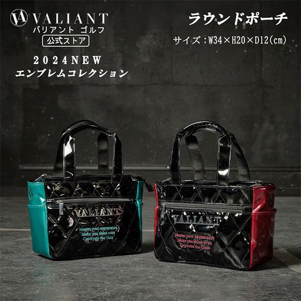 【公式】大特価セール VALIANT/バリアント VA-023 エンブレム エナメル ラウンドポーチ...
