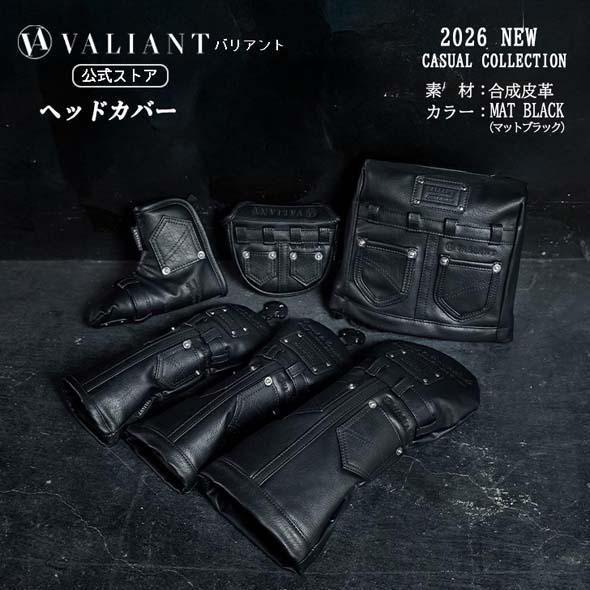 【公式ストア】2026NEW VALIANT バリアントゴルフ VAC-002ヘッドカバー黒 ドライ...