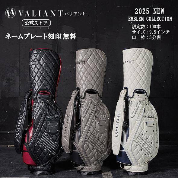 【公式】2025 NEW VALIANT/バリアント エンブレム おしゃれ かっこいい キャディバッ...