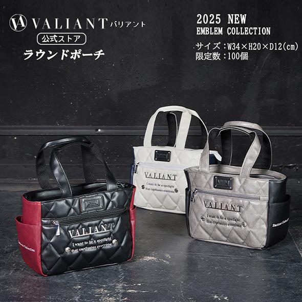 【公式】2025 NEW VALIANT/バリアント エンブレム ラウンドポーチ  カートバッグ　お...
