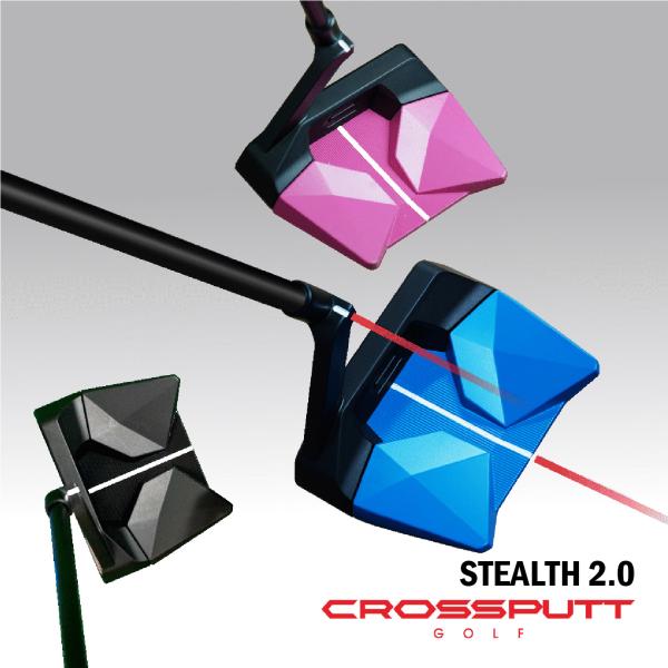 クロスパットゴルフ パター ステルス 2.0 CROSSPUTT GOLF STEALTH 2.0