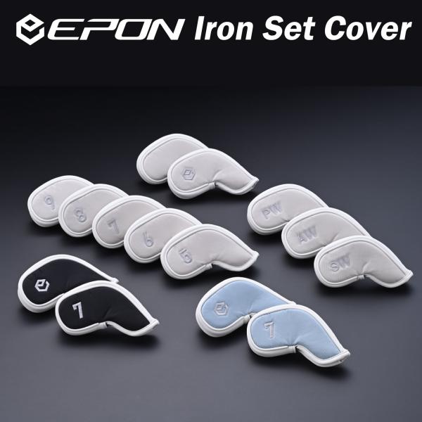 ヘッドカバー EPON Iron Set Cover アイアン用 セット 2024年モデル EG-0...