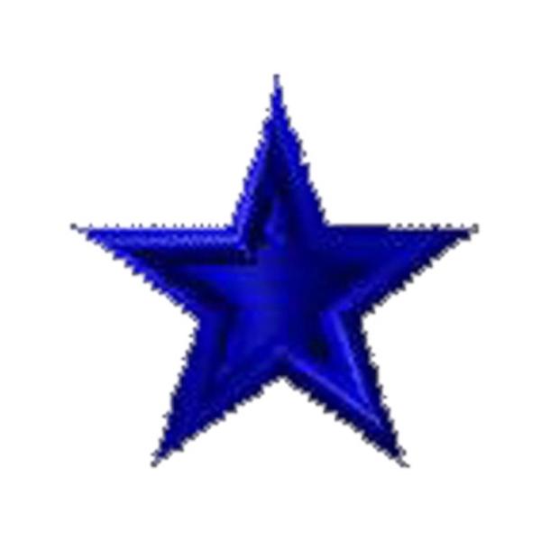 ワンポイント刺繍星