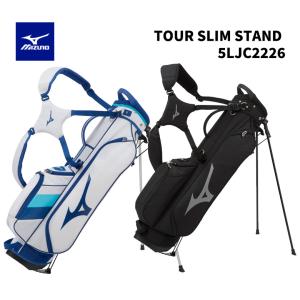 ミズノ ゴルフ キャディバッグ ツアー スリム スタンド 5LJC2226 7.0型 2022年モデル MIZUNO TOUR SLIM STAND｜golf-season