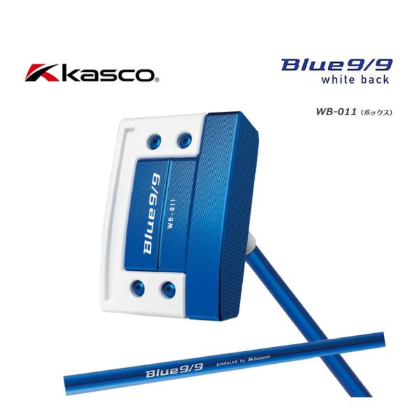 KASCO キャスコ ゴルフ パター Blue9/9 white back WB-011 ボックス ...