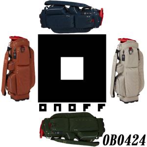 オノフ ゴルフ キャディバッグ OB0424 メンズ レディース 9型 6分割 軽量 2024年モデル ONOFF｜golf-season