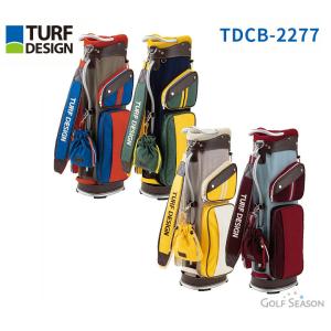 ターフデザイン キャディバッグ TDCB-2277 9.5型 2023年継続モデル TURF DESIGN 正規代理店｜golf-season