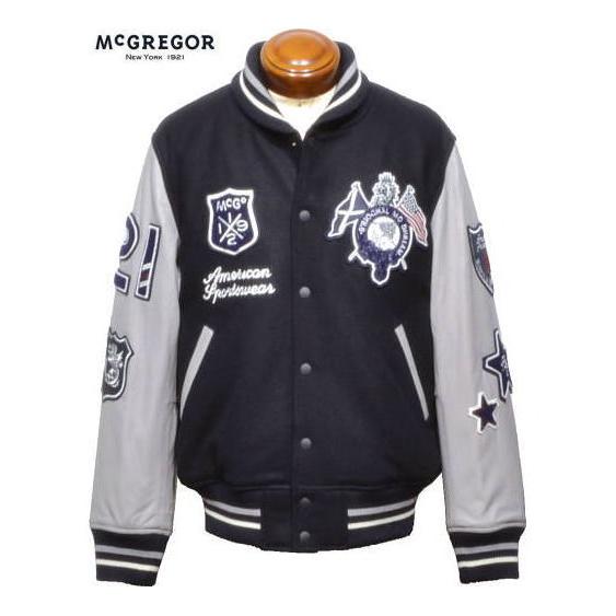 マクレガー スタジアムジャンパー メンズ 111133601 中綿入り スタジャン アワードジャケッ...