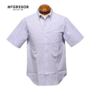 マグレガー ボタンダウン半袖シャツ メンズ 111163505 サッカー素材 半袖シャツ L.LL｜ゴルフ・スプリング